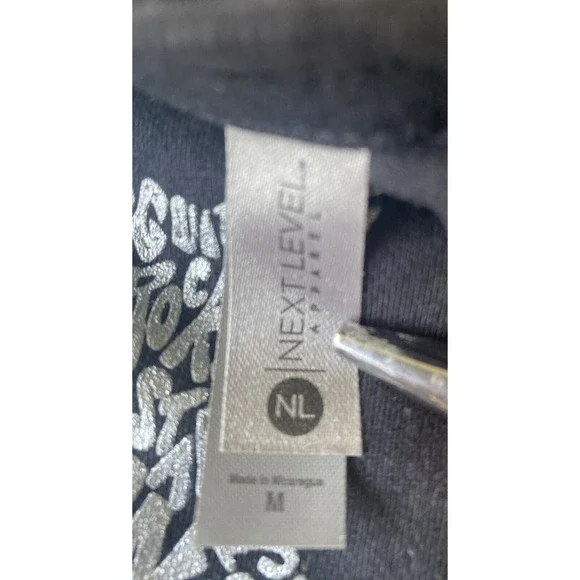 Guitar Heaven Calligram Rock Men's Size Medium T-Shirt by AXE HEAVEN - Picture 5 of 6